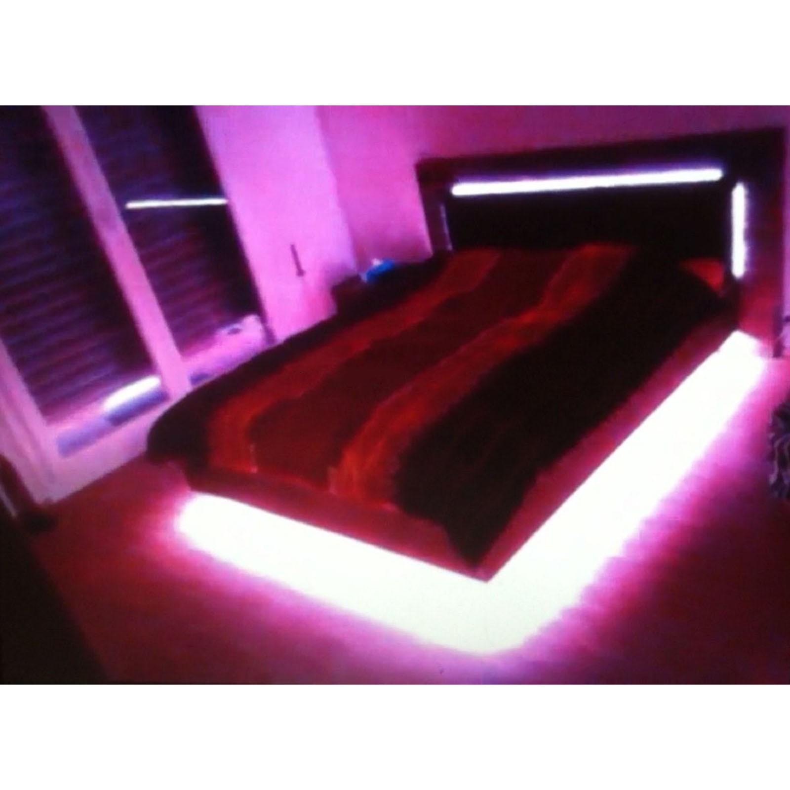 Details About Rgb Led Color Changing Bedroom Bed Room Mood Accent Lights Kit Beats To Music