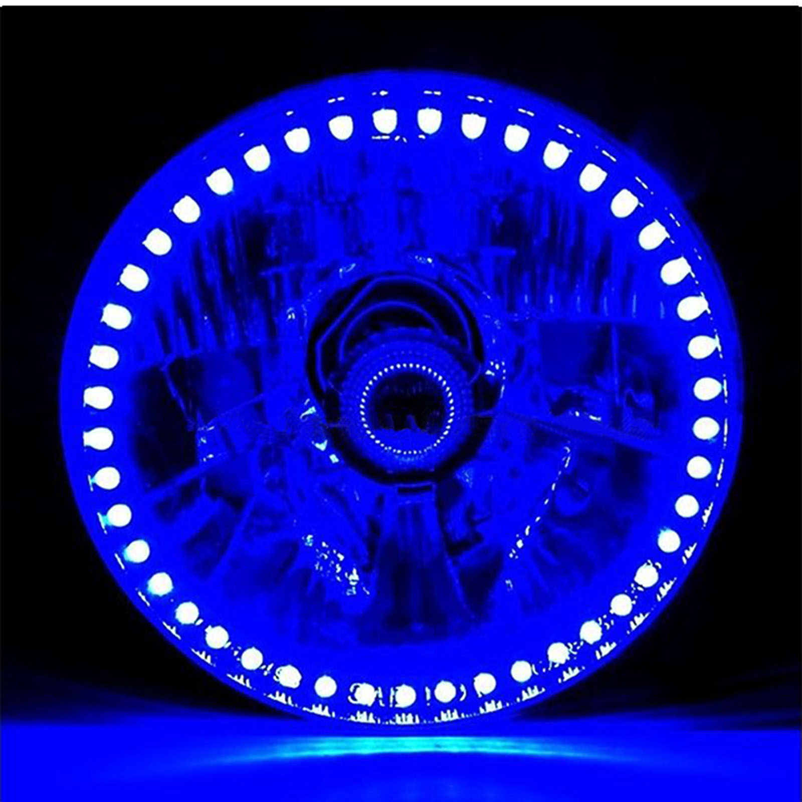 5-3/4" SMD Blue Angel Eye Halo 6K 6500K LED 360 Bulb ...