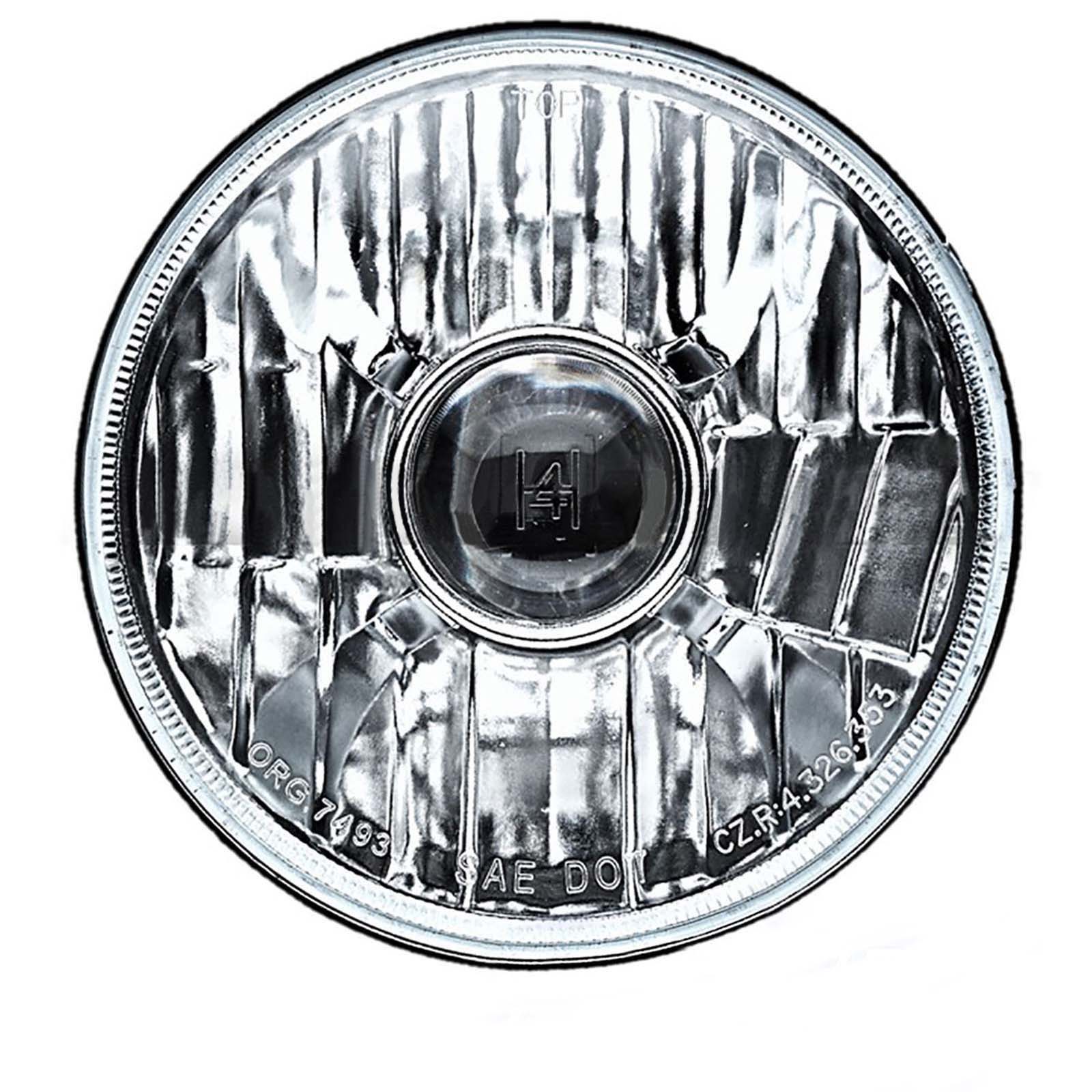 53/4 Projector Crystal Clear Halogen Headlight Headlamp 55/60w Light