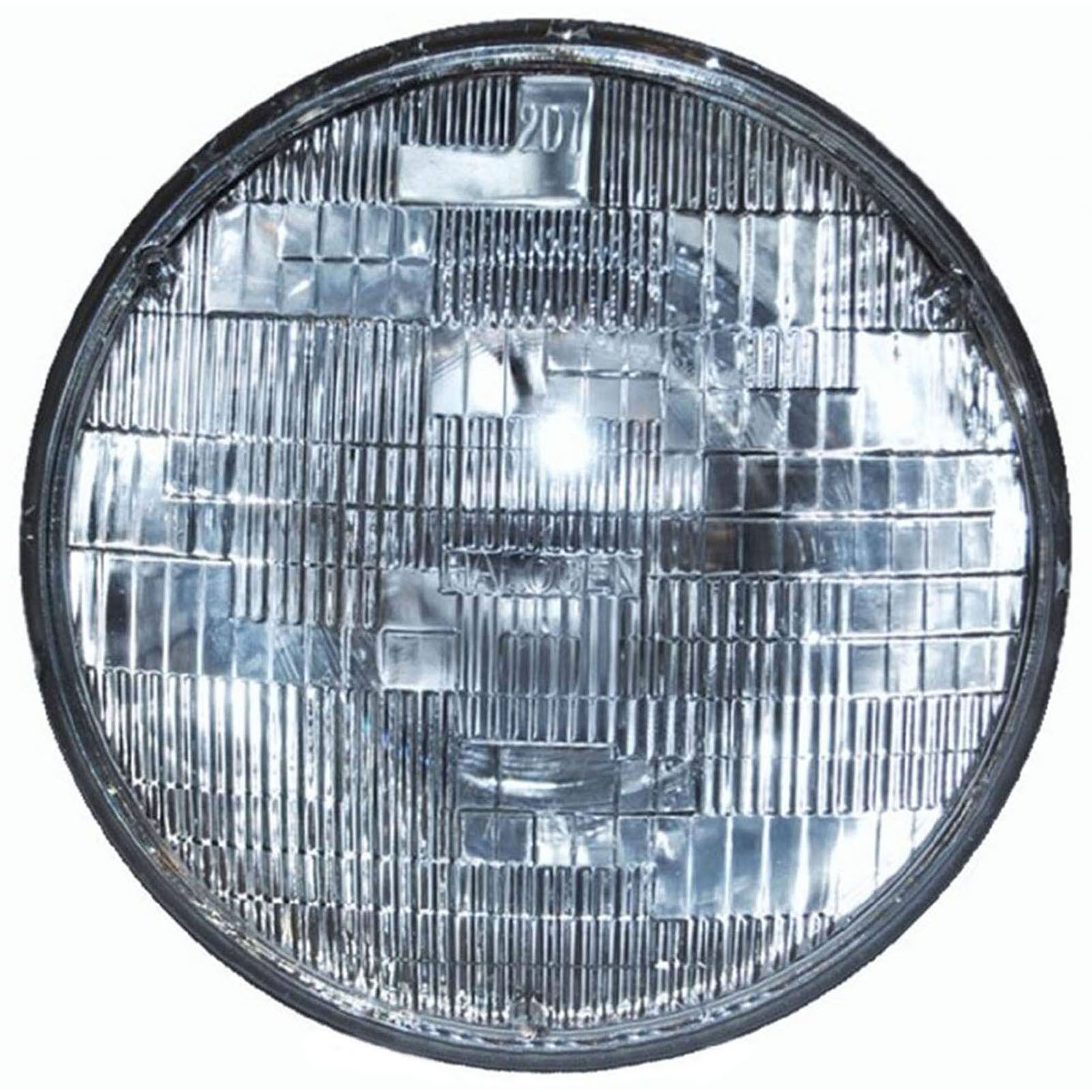 7 Round Halogen Sealed Beam Glass Headlight Head Lamp Light Bulb 12v New Ebay